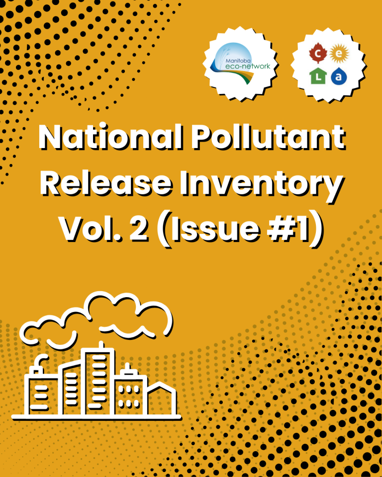 Npri National Pollutant and Release Inventory Vol 2, Issue #1 - Manitoba Eco ...