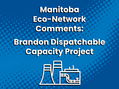 Featured image for “MbEN Comments: Brandon Dispatchable Capacity Project”
